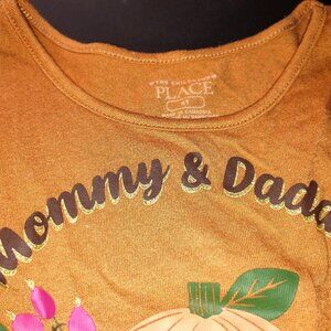 Pre-owned Children's Place 2-Piece Matching Tan Colored Fall Season Pants Set